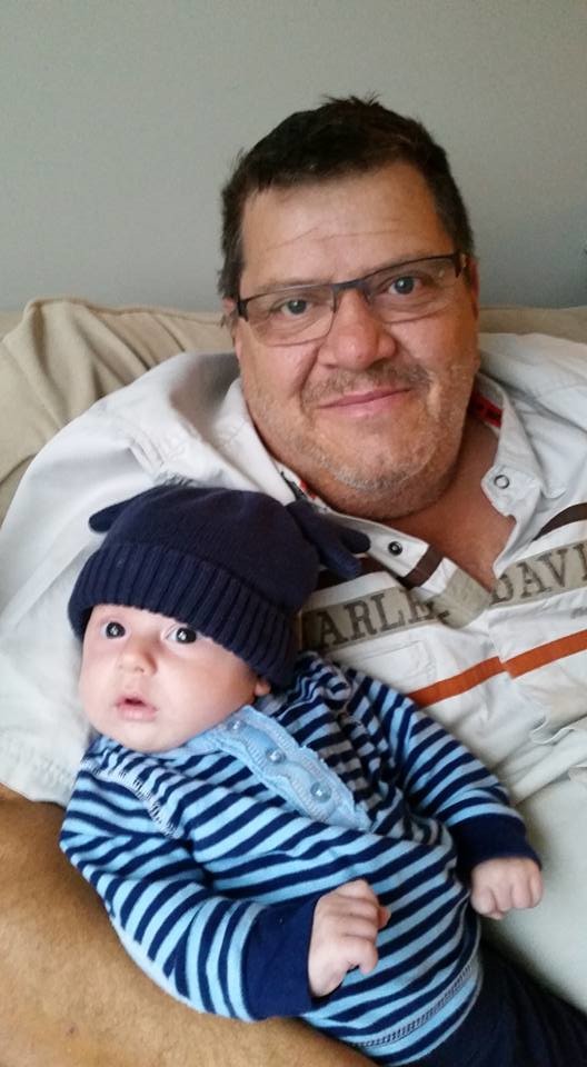 Mark and his new Grandson baby Harris! Mark and his new Grandson baby Harris!