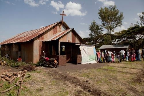 Another of the churches, served by Father Mark.