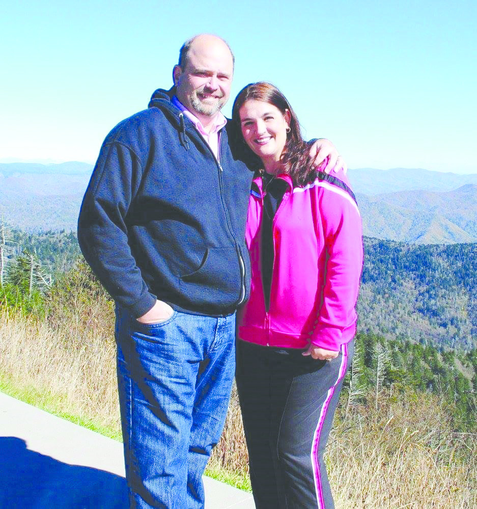 Chuck and his wife of more than 28 years, Tammy.