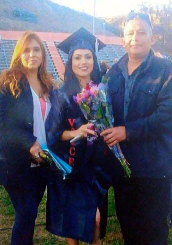 Proud parents of Jocelyn Avelica at her graduation Proud parents of Jocelyn Avelica at her graduation