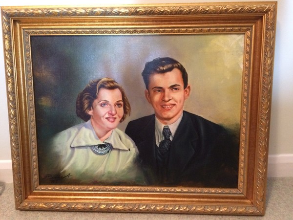 Anne and Edgar - Engagement 1954 Anne and Edgar - Engagement 1954