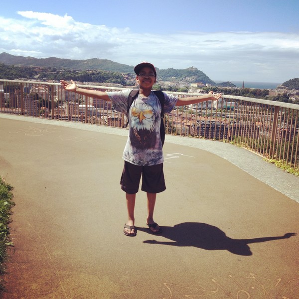 BMPI Founder's son Daniel in San Sebastian, Spain BMPI Founder's son Daniel in San Sebastian, Spain